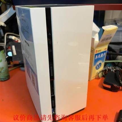 威联通TS-228双盘位网络存储器，机器比较小巧，处理器是A