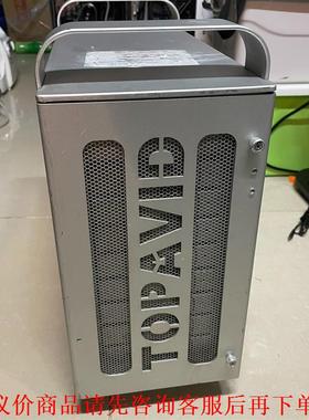 TOPAVID 8盘位硬盘阵列柜，大部分都是铝合金材质，成色