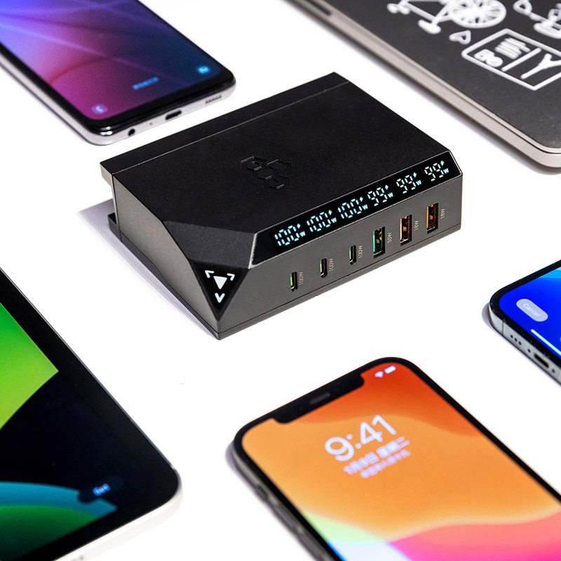 ego氮化镓充电器240w笔记本电脑充电头适用于苹果华为pd快充数显