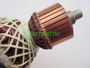 新品配華麗30355型材切割机转子 355/350钢材机电机 7齿 精品