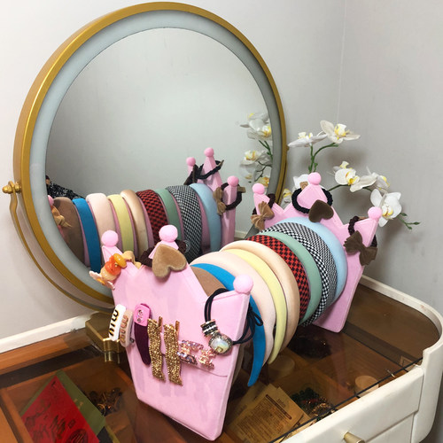 皇冠发箍展示架发圈头绳头箍项链