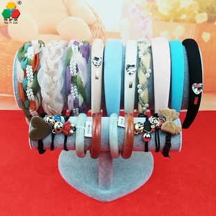 简约双层头箍手镯头绳发箍收纳展示架饰品百搭时尚感女头饰收纳架