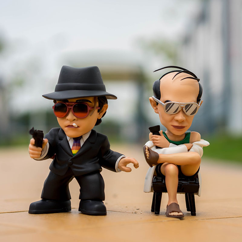 凌凌漆周星驰动漫摆件玩具手办