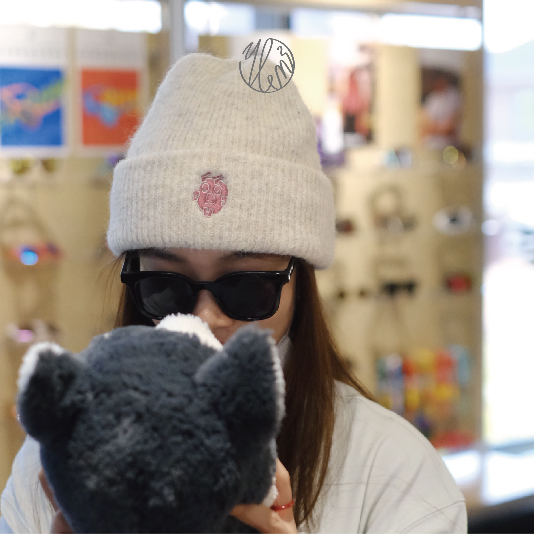 YCM²-字母系列-NO Q 毛线帽温暖轻肤显脸小保暖男女同款羊毛帽,运动包/户外包/配件,运动鼓包/旅行包,淘宝优惠券,粉丝福利购,淘宝优惠卷