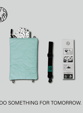 【社会现象】DIY防水贴纸随意斜跨包杜邦背包便携手机钥匙包出街