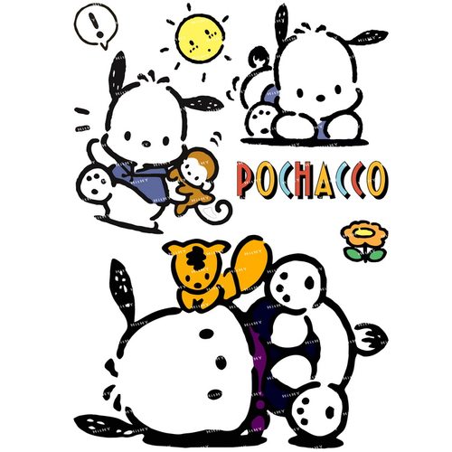 帕哈狗Pochacco卡通可爱动漫贴纸