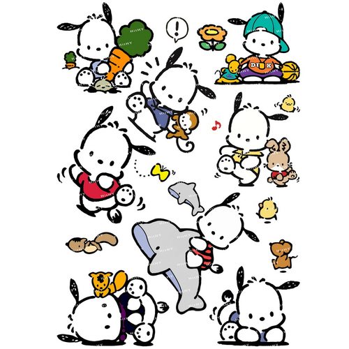 帕哈狗Pochacco卡通可爱动漫贴纸