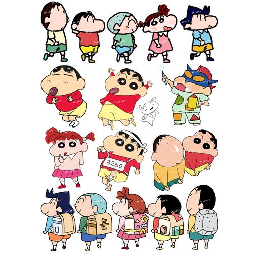 卡通动漫笔记本电脑吉他手机贴纸