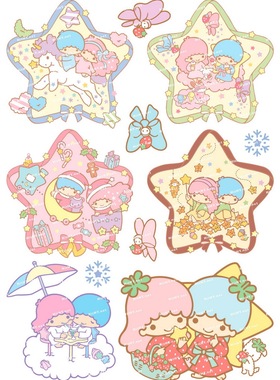 中号F0114-09卡通动漫笔记本电脑手机旅行拉杆箱贴纸防水