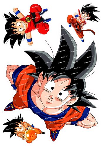 中号F0080-36龙珠超DRAGON BALL卡通动漫笔记本旅行拉杆箱贴纸
