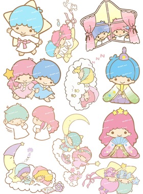 中码F0114-02卡通动漫电脑手机可爱萌笔记本死飞旅行箱贴纸