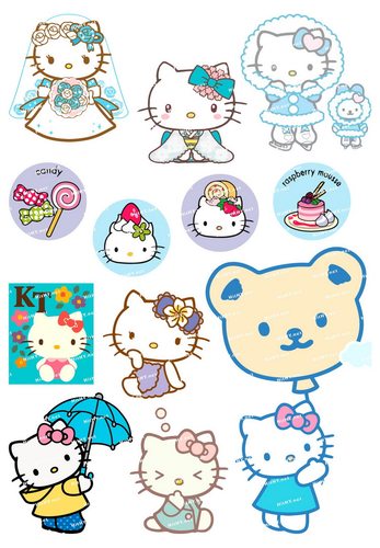 HELLOKITTY三丽鸥贴纸可爱动漫