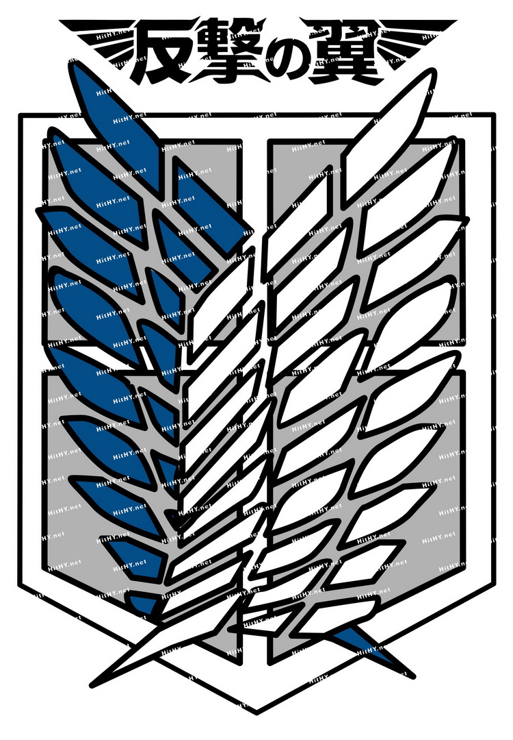 中号f0055-09进击的巨人艾伦三笠利威尔军长动漫电脑旅行箱贴纸