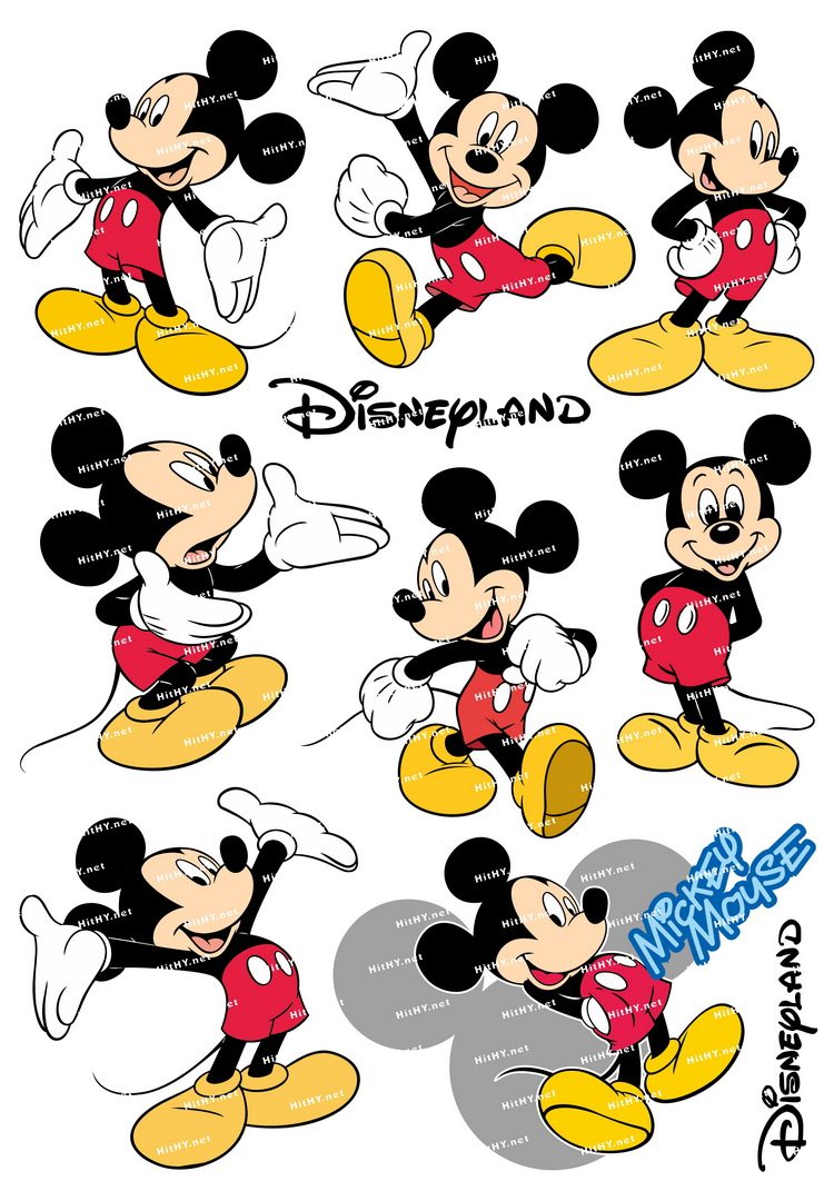 中号F0097-03米奇妙妙屋Mickey迪士尼卡通动漫笔记本旅行箱贴纸使用感如何?