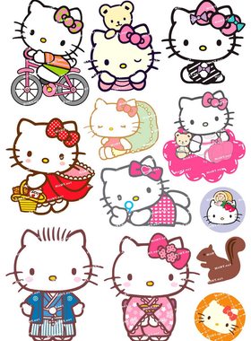 HELLOKITTY三丽鸥贴纸可爱动漫