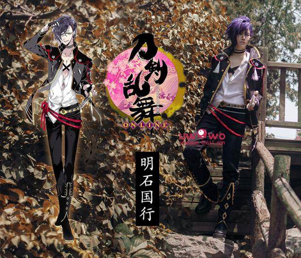 北熊cosplay服装出租 刀剑乱舞 明石国行cos服男装太刀明石出阵服,模玩/动漫/周边/娃圈三坑/桌游,Cosplay男装/cos男装,淘宝优惠券,粉丝福利购,淘宝优惠卷