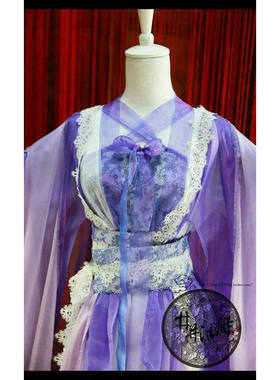 北极cosplay服装出租 紫薯蛋挞cos服 万用小说女主华丽淡紫色古装