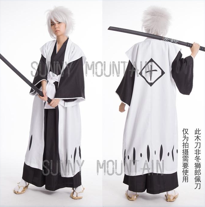 北熊cosplay服装出租 死神日番谷冬狮郎 境界 十番队队长和服现货