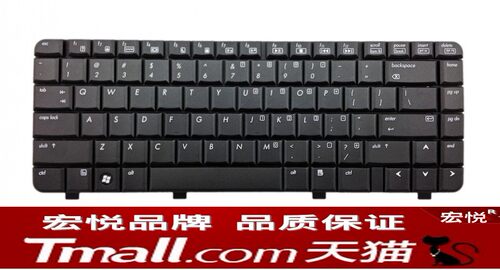 适用惠普 HP DV2000 DV2500 V3500 V3700 V3000 笔记本键盘