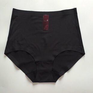 康妮雅家居服休闲睡衣舒适柔软高腰包臀无痕女内裤速干B2420(2条