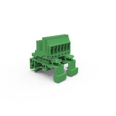 LC17U-5.08 Elinker 带通用安装脚 导轨保护式插拔接线端子 厂家