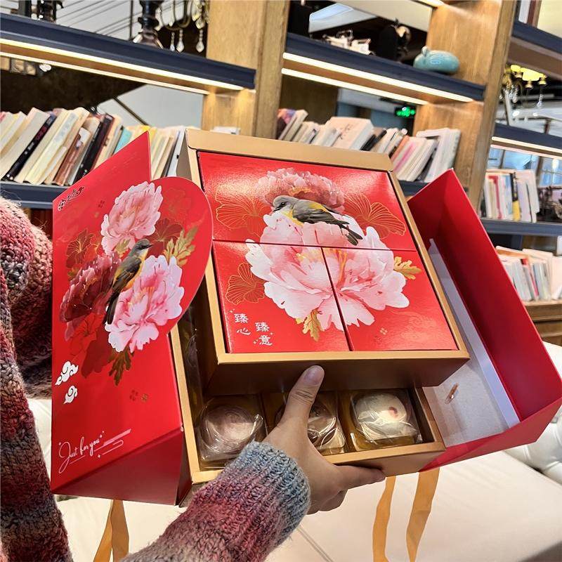 台湾特产趸泰新年货礼盒泰臻心综合糕点饼干双层喜庆高档公司团购