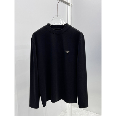 石农长袖男士加绒长袖T恤