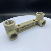 PPR20 4分双联内丝弯头25 水管牙配件PPR淋浴双联底座PPR冷热管道