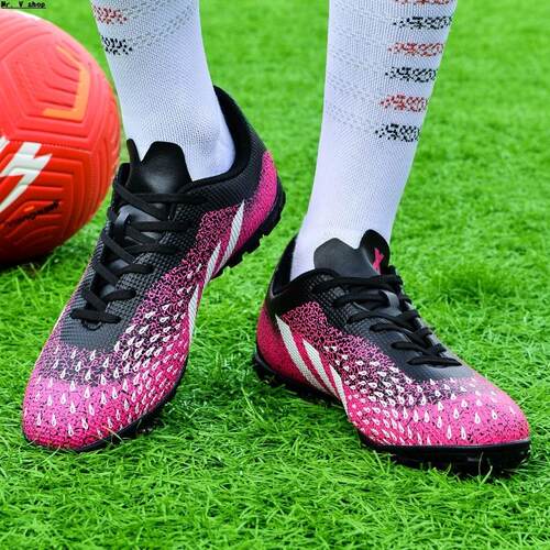 Football shoes men's anti slip professional training shoes