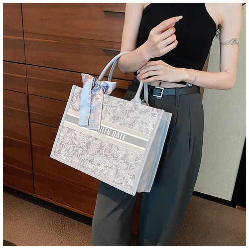 Women's embroidered handbag tote bag diagonal cross bag