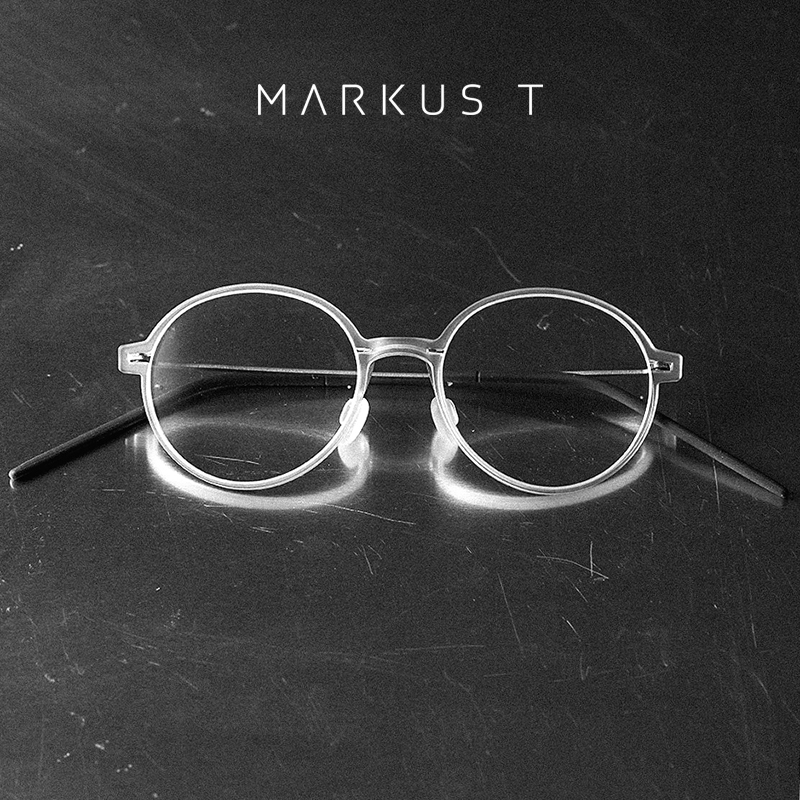 MARKUST极简钛金属商务眼镜框