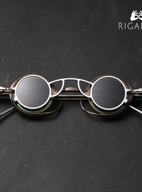 RIGARDS 法国设计师 RG0105TI 麦浚龙同款带磁吸夹片近视眼镜框架