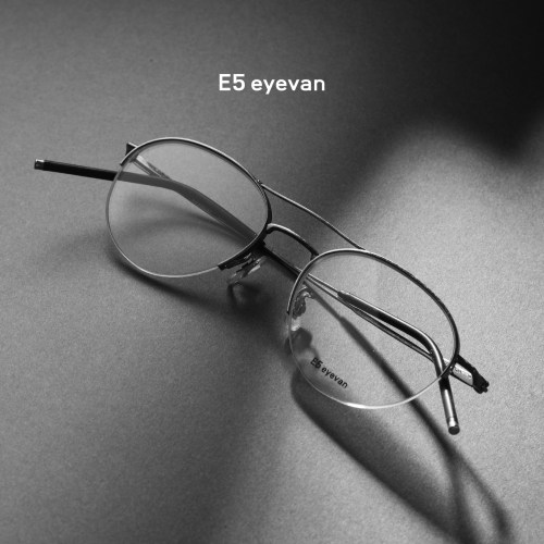 EyevanE5日本手工眼镜复古双梁