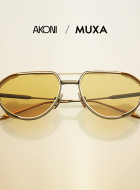 【瑞士Akoni】男女复古时尚墨镜