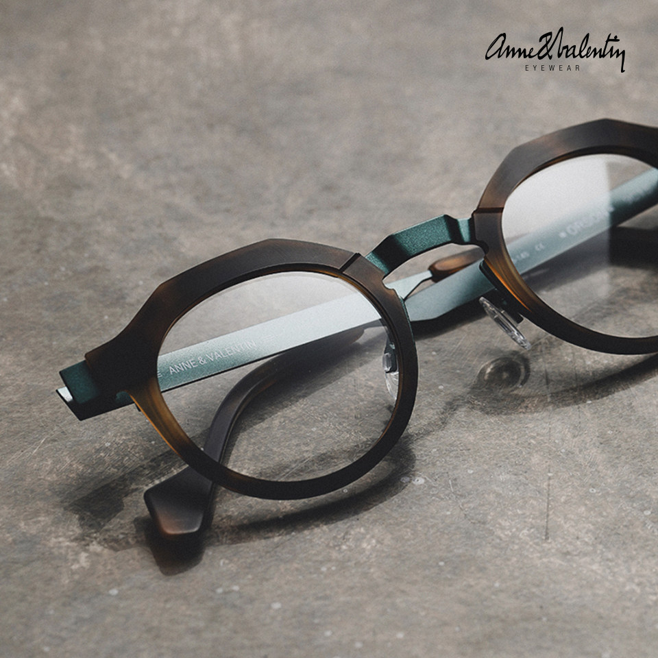 ANNE&VALENTIN钛+板材眼镜框