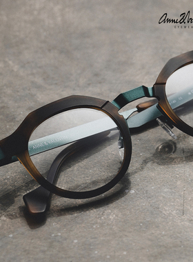 ANNE & VALENTIN 法国设计师手工男女眼镜架 钛金属复古 ORSON