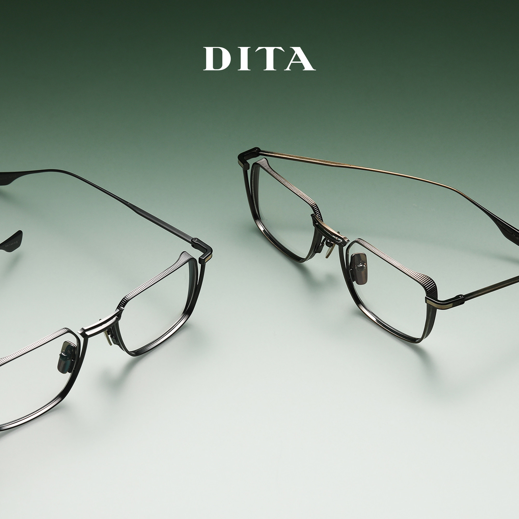 DITA LINDSTRUM DTX125 德国腕表机械美学纯钛方框日本手工光学镜 - 实物图