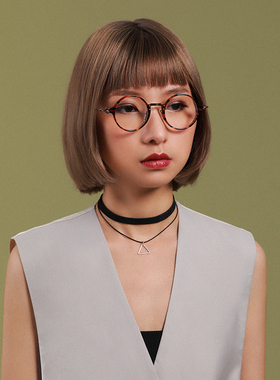 TAVAT ROUND A意大利手工文艺复古人气板材圆框近视眼镜架 目下