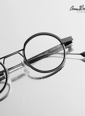 ANNE & VALENTIN 法国设计师手工眼镜框复古前卫金属 REMIX