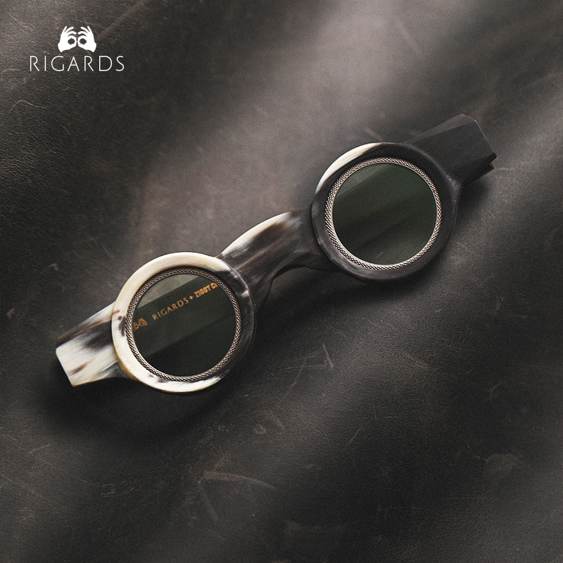 RIGARDS牛角手工眼镜框