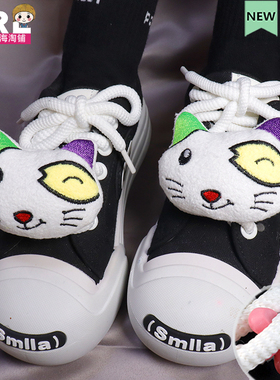 调皮猫咪鞋带扣DIY空军一号af1