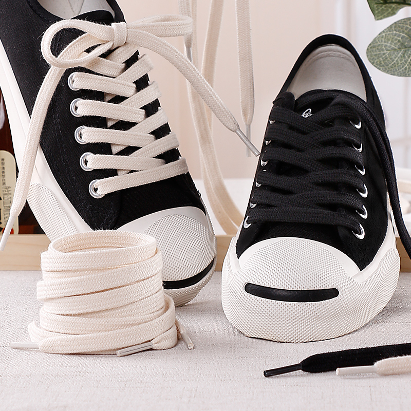 小白鞋带绳AJ1匡威AF1帆布鞋VANS