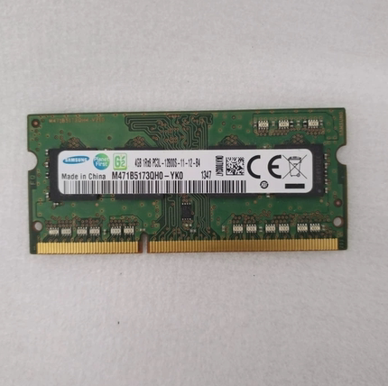 三星笔记本内存条4G1600 1333 DDR3 单条PC3L 拆机 1.35V 8G 2G