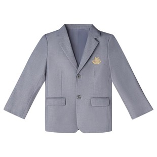 东莞东华小学校服西装外套灰色女生男生新款外套