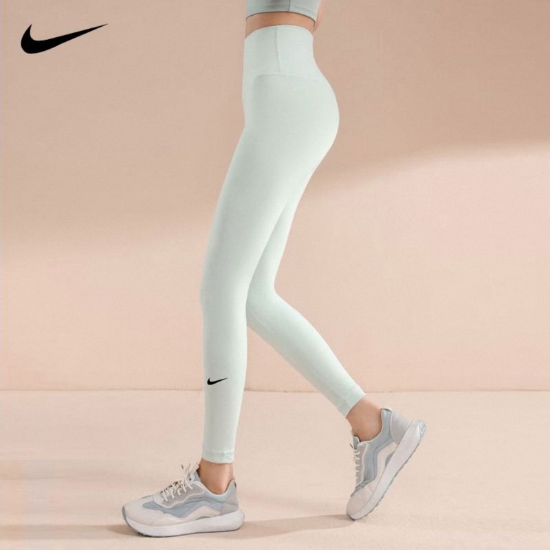 耐克Nike瑜伽裤女高腰提臀速干透气健身跑步训练弹力外穿运动长裤