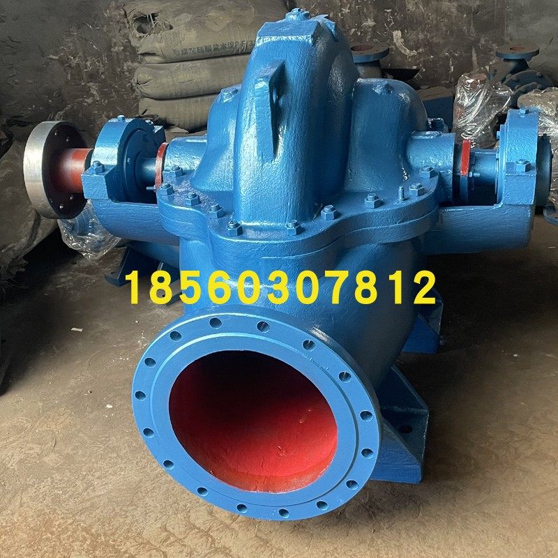12SH-6单级双吸水平中开离心泵 300S90 大流量泵 农田排灌 315kw