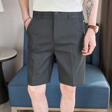 夏款5分裤西裤男青年休闲短裤白色K2287-P48（88），男装休闲裤，电商A159