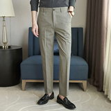 春夏小直筒西裤长裤男 青年简约休闲 ZK9061-P75绿色(108),男装西裤,电商A159,电商基地 春夏小直筒西裤长裤男 青年简约休闲 ZK9061-P75绿色(108),男装西裤,电商A159,电商基地