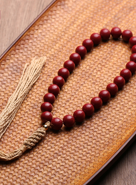 正品真朱砂手串佛珠手链