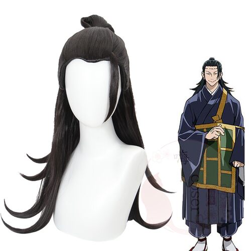 嗨coser 咒术回战 夏油杰 cos假发 丸子头层次翻翘